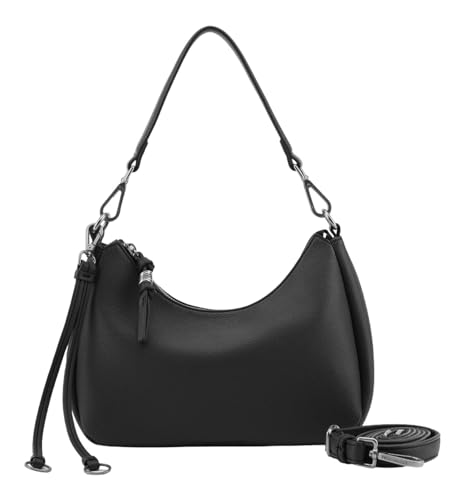 Sac My Bestie Midi Hobo FREDsBRUDER noir grand sac à main cuir avec bandoulière