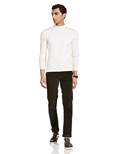 Image of Indian Terrain Men's Slim Casual Trousers