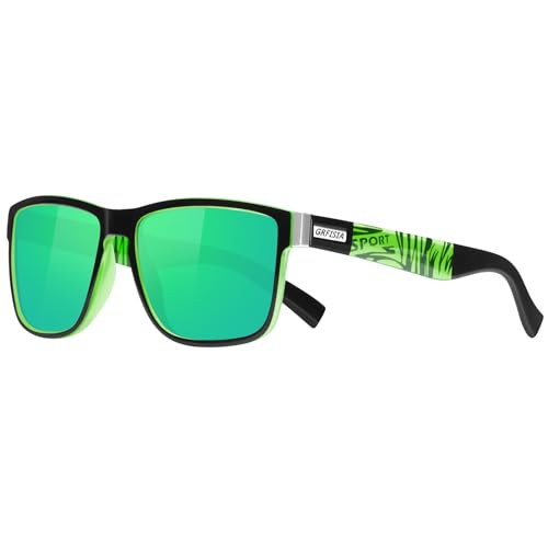 GRFISIA Vintage Polarized Sunglasses for Men and Women Driving Sun glasses 100% UV Protection