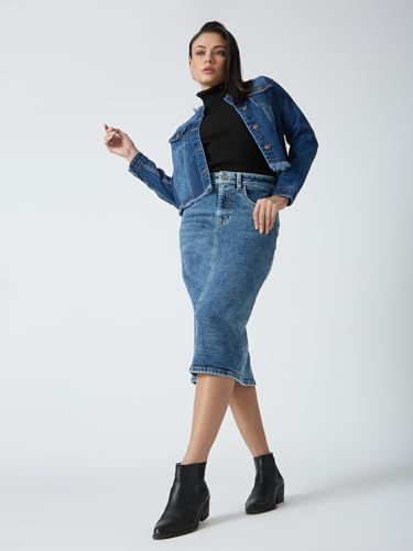 Image of Globus Women Skirt (GS573978 Charcoal 28)