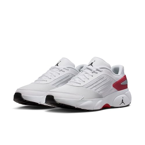 Image of Nike Mens Trunner Flow White /Black-Gym RED-Metallic Silver Running Shoes 9 UK