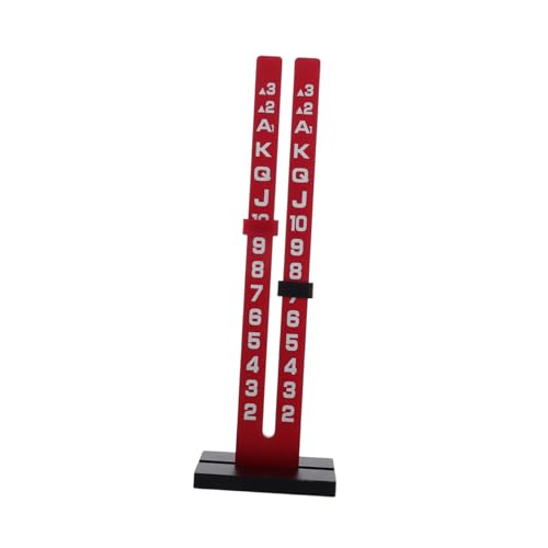 Abaodam Egg Cracking Board Multi-Functional Table Score Counters for Poker Home Travel Use