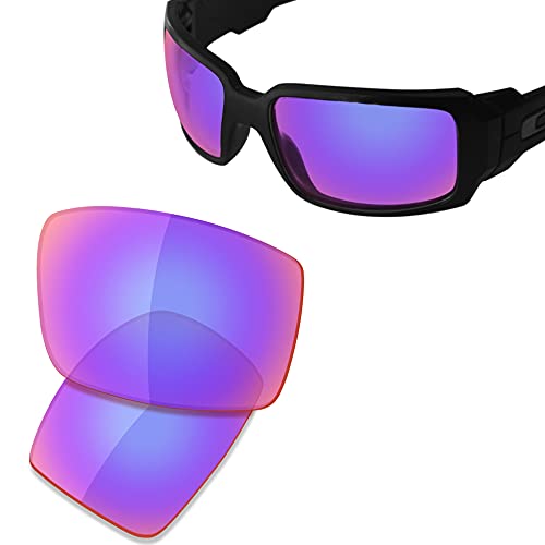 Image of SAUCER Premium Replacement Lenses for Oakley Oil Drum | UV400 Protection, Anti-Scratch, Precise Fit & Enhanced Clarity