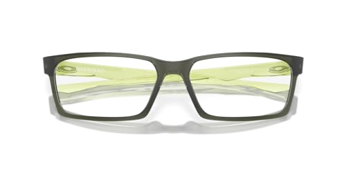 Image of Oakley Mens Ox8060 Overhead Rectangular Prescription Eyewear Frames