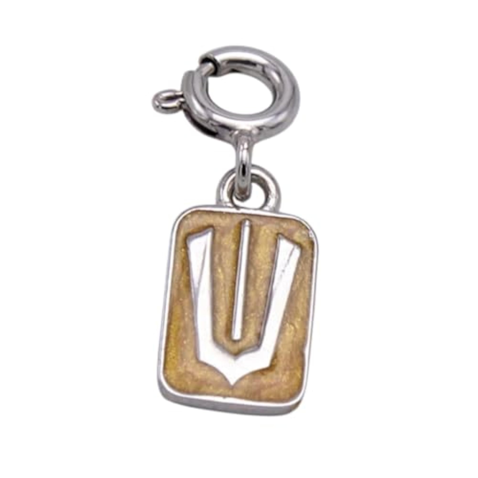 925 Sterling Silver Yellow Shree Bala Ji Charm, Gift for Women