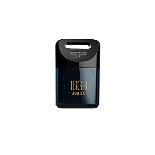 Silicon Power 16GB USB 3.0 J06 Jewel Flash Drive, Deep Blue (SP016GBUF3J06V1D)