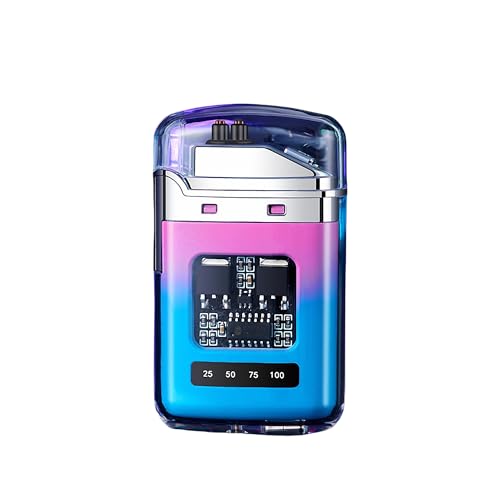 Encendedor Plasma Recargable Azul Polvo miniatura 1