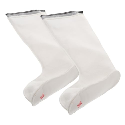 TOYANDONA Forro de Botas Impermeables con Peluche Cálido para Lluvia y Nieve Forro Interior Grueso para Botas de Trabajo y Senderismo Diseño Antinieve para Invierno Tallas