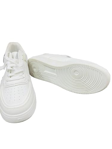 Image of Men's Casual Mid Top Sneakers, Synthetic Upper, Lightweight Comfortable Shoes, MEXICO-11