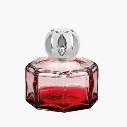 LAMPE BERGER ottago Lampada di fragranza, Vetro, Bordeaux, 8 x 8 x 10 cm, 1 unità
