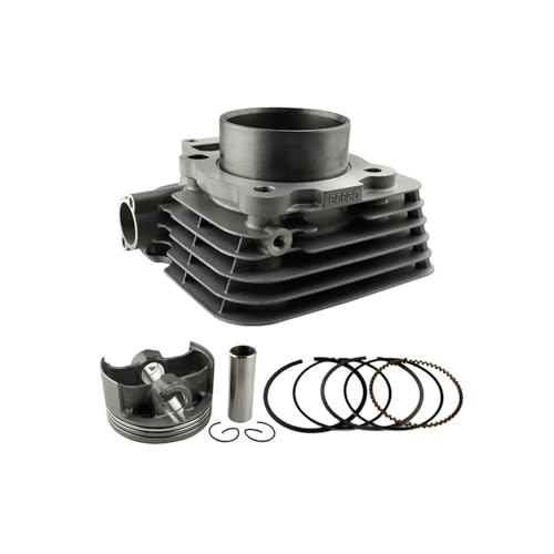 Kit de segments de piston résout perte compression YBR250 alésage 74mm
