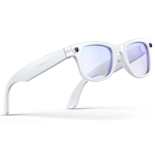 BooaBei AI Smart Glasses with Camera – 8MP 2K, Translation