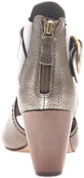 naked Feet Women's Lyra Open Toe Booties - Soft Gold - 10 M US | Image 4