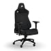 Produktbild Corsair TC200 Gaming-Stuhl mit Stoffbezug, Standard Fit (Langanhaltenden Komfort, Bezug aus Weichem Stoff, Integrierte Lendenstütze aus Schaumstoff, 4D-Armlehnen) Schwarz/Schwarz