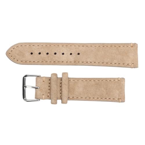 PartyKindom 1pc Beautiful Watch Replacement Strap Handmade Band for Elegant Look Breathable and Design Stitched Edges