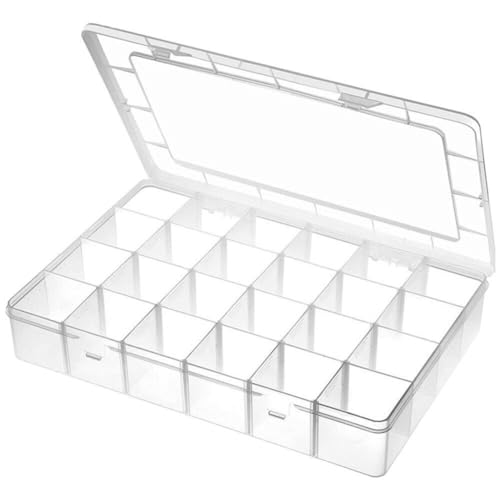 Caja Organizadora Washi Tape, Divisor De Almacenamiento, Contenedor De Armario con 15 Compartimentos Ajustables, Cinta Adhesiva Transparente, Cinta De Escritorio DIY