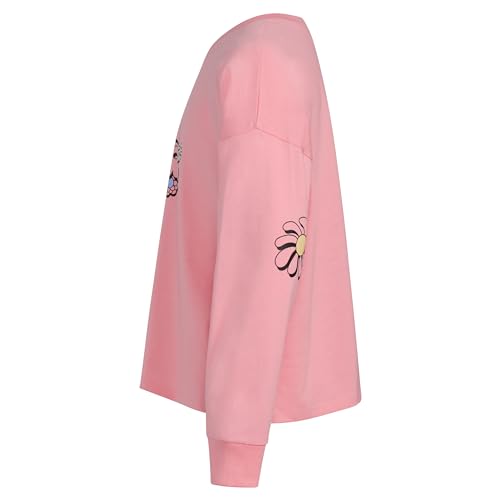 Image of adidas Girls Long Sleeve Waist Crew Tee T-Shirt