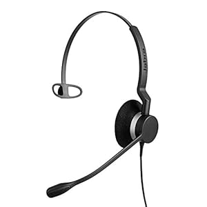 Jabra BIZ 2300 Mono Headset, Black (Refurbished)