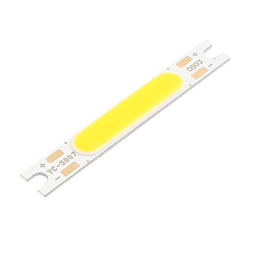 Aexit DC 15-17V Seals & O-Rings 5W 50mmx7mm COB LED Light High Power Lamp Chip Bulb Seals Pure White