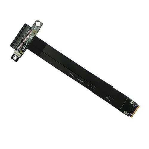 Cable Extensor 10Gtek M.2 NVMe a PCIe 3.0 x4 20 cm miniatura 4