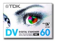 TDK DVM 60 MiniDV Kassette