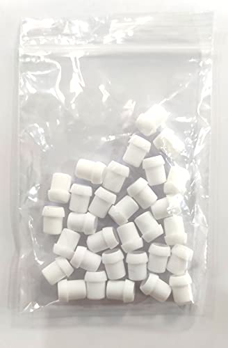 ZOBO Slim Cigarette Converter Adapter for Zobo Filters. 30 Pack, White Color, Converter for All Zobo Filters to Use Slim Cigarettes.