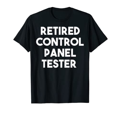 Probador retirado del panel de control Camiseta