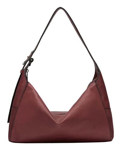 Sac hobo LIEBESKIND BERLIN LOU 2 cuir 3D épaule rouge foncé