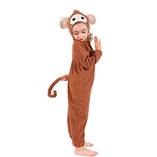 Kids Monkey Onesie Costume Boys Girls Animal Monkey Onesies Christmas Suit For Child Toddler With Banana Accessories #TOP1