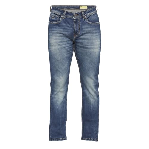 Image of Being Human Beige Slim Straight Fit Men's Denims Clothing