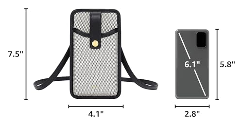 Image of JW PEI Aylin Canvas & Quinn Vegan Leather Cell Phone Crossbody Bag