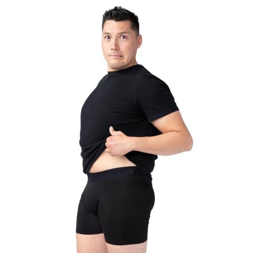 tootles Men's Flatulence-Filtering Boxer Briefs 3.0 – Odor-Blocking, Gas-Absorbing Underwear with Replaceable Carbon Filter