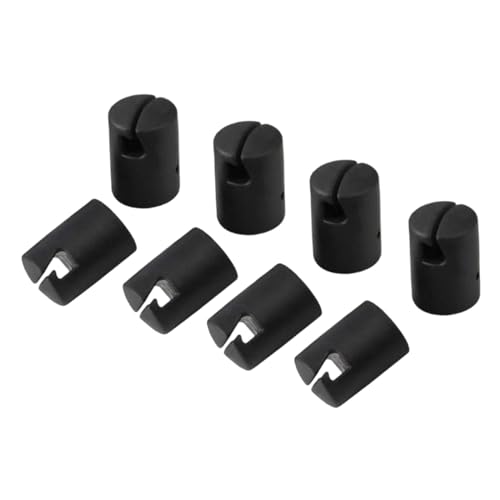 jojomis 8Pcs Trampoline Enclosure Pole Covers, Trampoline Pole Caps, Repair Trampoline Net Pole Top Holder for Garden, Kids, Boys