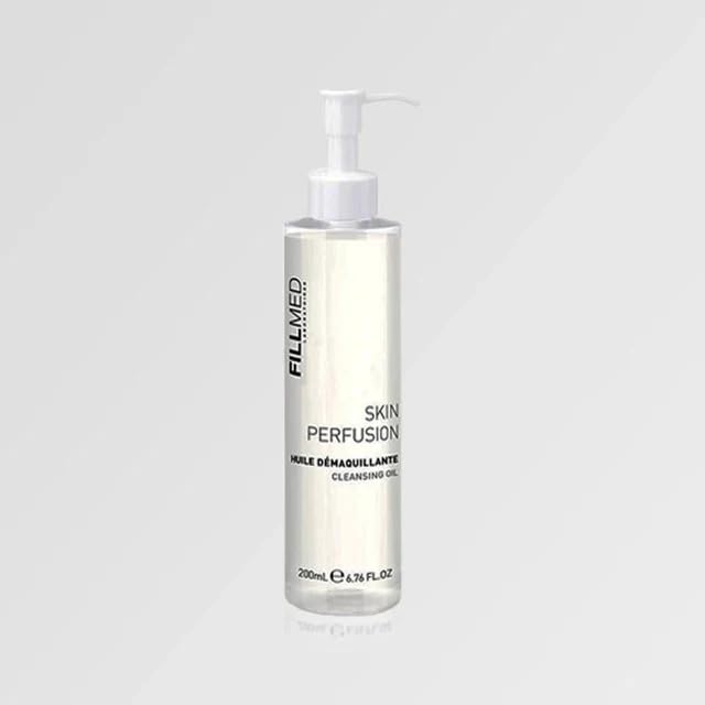 Fillmed Skin Perfusion Cleansing Oil 200 ml | Sanftes Gesichtsreinigungsöl mit Kokosöl | tägliche Reinigung für weiche Haut
