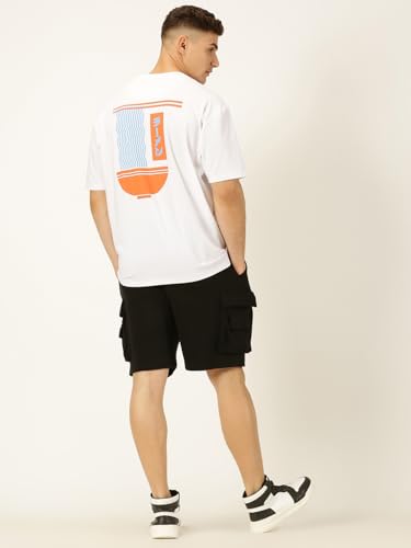 Image of Thomas Scott Men's | Graphic | Half Sleeve | Oversized Fit | 100% Cotton | Crew Collar | Casual Tshirt