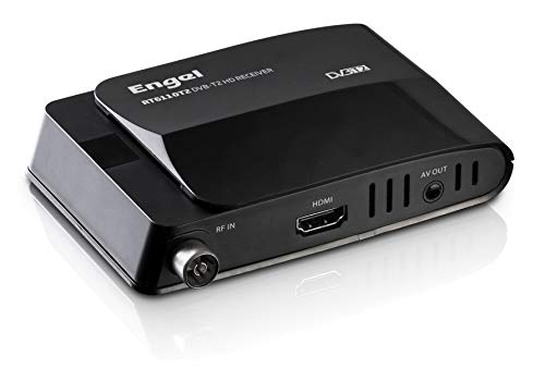 Engel Axil Receptor TDT2 (DVB-TD) HDMI, grabación HD, Función Timeshift, PVR - Engel RT6110, Negro