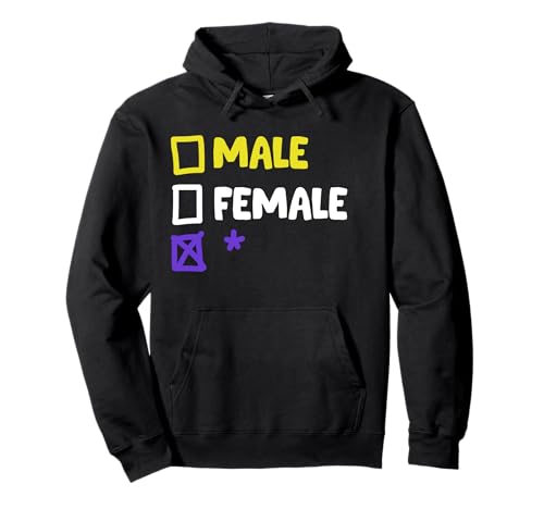 Lustig Nonbinary und Transgender Pullover Hoodie