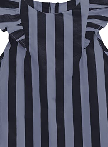 Image of A.T.U.N. (All Things UBER Nice) Girls Skater Printed Cotton Julie Knee Length Sleeveless Dress