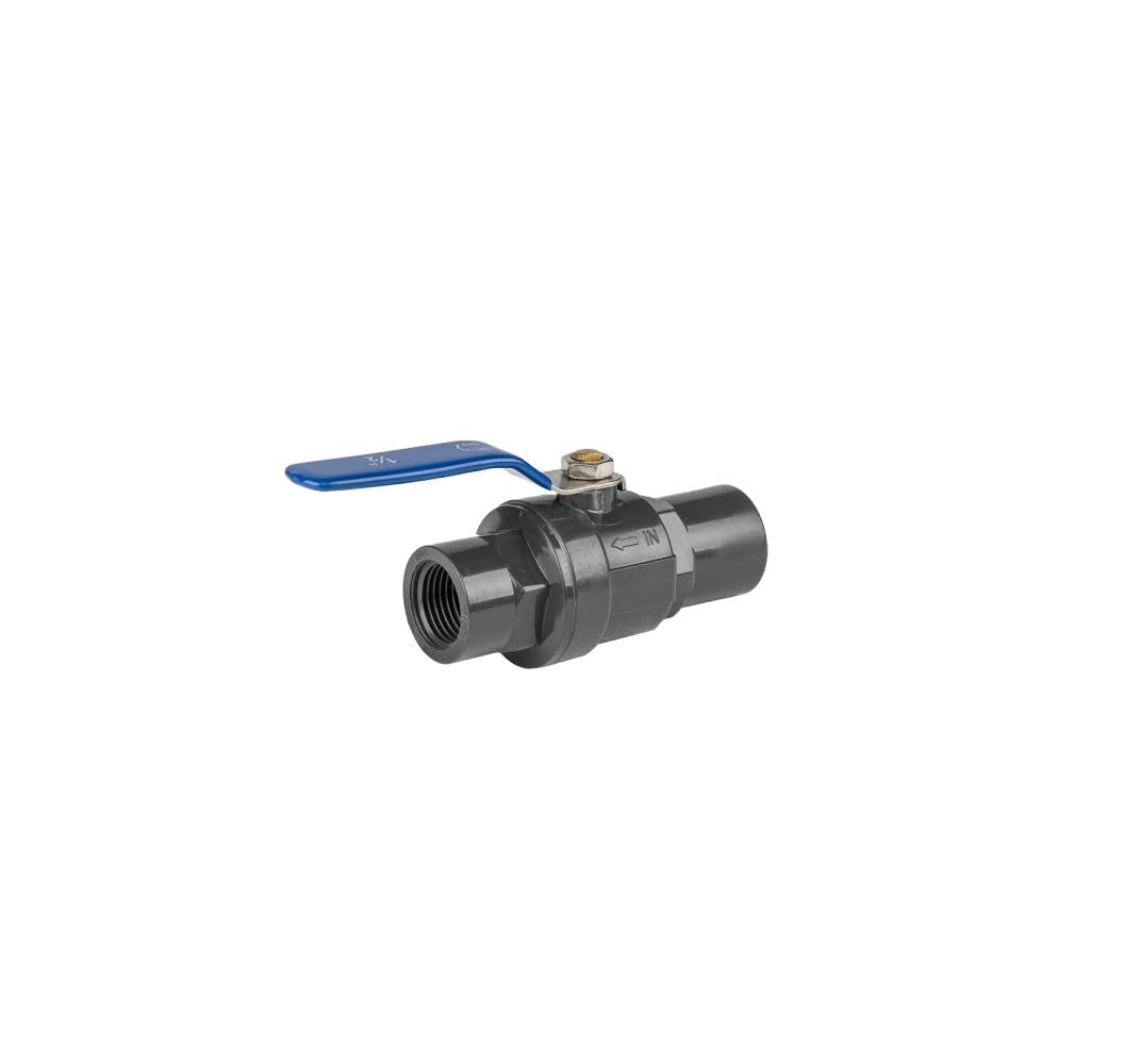 Cost Wise Women's Pp Valves Stainless Steel Ball,- Bsp Thread (1.5" Bspf- 1.5" Bspf)