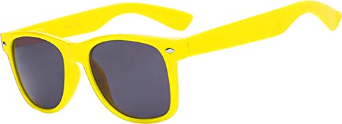 Image of OWL Retro Style Sunglasses 80's Classic Vintage Unisex Nerd Colored Frame