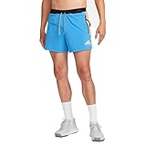 Nike DV9311-435 M NK DF SECONDSUNRISE 5BF SHRT Shorts Hombre LT Photo Blue/Khaki/Vivid SULFUR Tamaño S