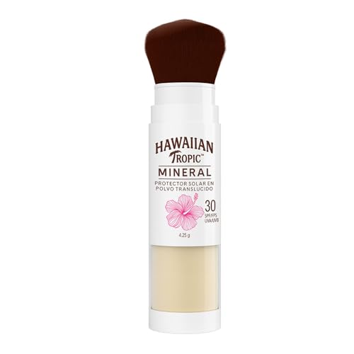 Bloqueadores Y Bronceadores, Drugstore Hawaiian Tropic, Protector Solar Facial Mineral Brush 30 FPS 4.25g