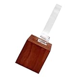 Holibanna Support De Montre-Bracelet Transparent c en Acrylique Socle Noyer, Support pour Montre Élégant, Rangement Compact pour Homme Et Femme, Bureau Et Maison (