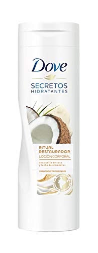 Dove Crema Hidratante Corporal Restauradora Con Aceite de Coco 100% Natural y Leche de Almendras para Piel Seca, Pack de… - Imagen 3