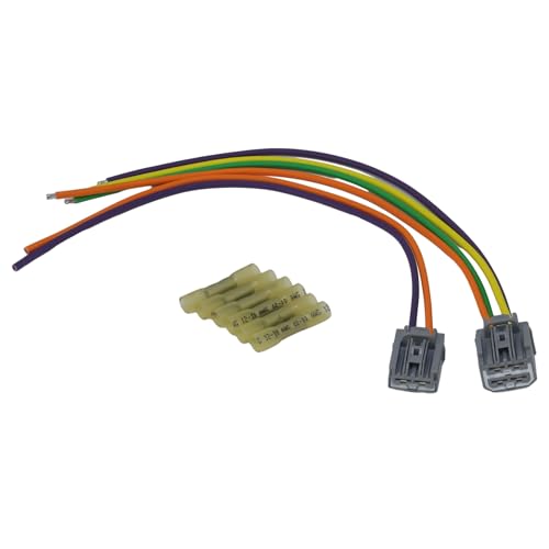 Image of AITKEN Blower Motor Resistor Connector Pigtail Harness, P /N AU2Z14S411BHA | Compatible with Ford Escape 2012-2016, Dodge Grand Caravan 2009-2011, Ford Focus 2008-2011