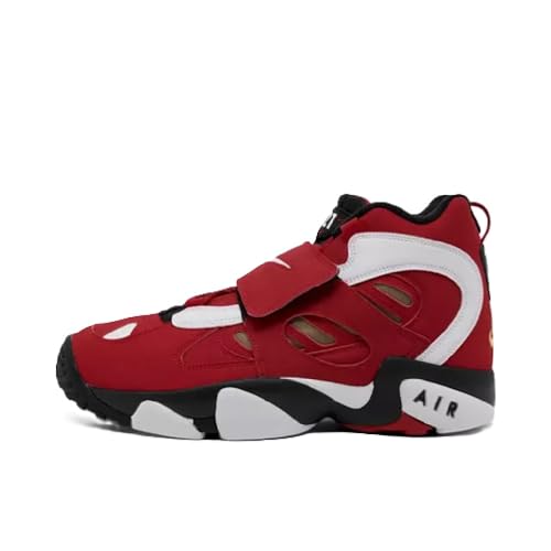 Baskets Nike Air Diamond Turf II Prime Red pour homme en cuir rouge
