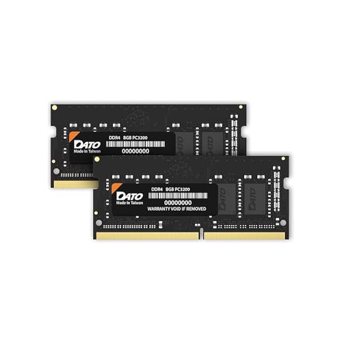 DATO 16GB RAM (8GBx2), DDR4 3200MHz PC4-25600 CL22 SODIMM 1.2V 260