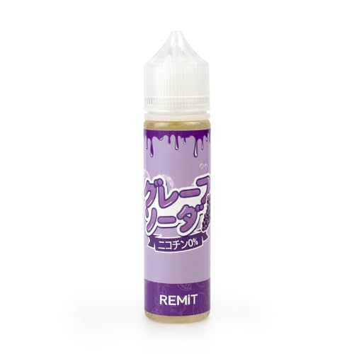 dq^oRp VAPE Lbh Remit e E-Lbh 60ml ^ ׂv V[V 肫ǂ PG50FVG50 lCt[o[ jR`Ȃ ^[Ȃ Z aɕ֗ (60ml, O[v\[_)