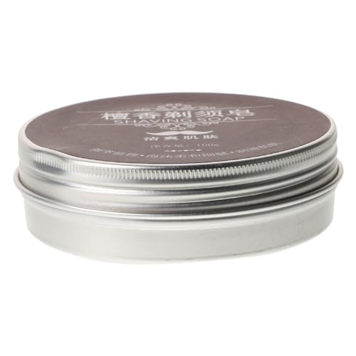 FOMIYES Jabón De Afeitar Para Barba Bloque De Jabón Barras Acondicionadoras Para El Cabello Jabón En Barra Para Afeitar Bloques De Jabón Champú De Jabón En Barra Coffee Bálsamo