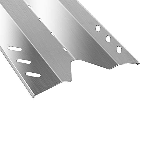 Kalomo Stainless Steel Gas Grill Parts Heat Plate Shield Heat Tent Burner Cover, Grill Burner Pipe Tube Replacement Kit for Members Mark BQ05046-6, Outdoor Gourmet BQ05046-6A, Sams Club BQ06W03,3-Pack